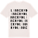 Vintage White t-shirt med Linneryd ordlek t-shirt