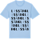 Blue Soul t-shirt med Lissäng ordlek t-shirt