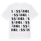 Lissäng ordlek t-shirt