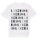 Lixerum ordlek t-shirt