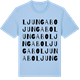 Blue Soul t-shirt med Ljungabo ordlek t-shirt