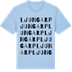 Blue Soul t-shirt med Ljungarp ordlek t-shirt