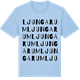Blue Soul t-shirt med Ljungarum ordlek t-shirt