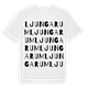 Ljungarum ordlek t-shirt