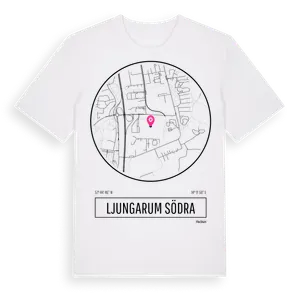 Ljungarum Södra t-shirt – ekologisk bomull t-shirt från Pinshirt