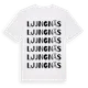 White t-shirt med Ljungnäs ordlek t-shirt