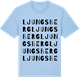 Blue Soul t-shirt med Ljungsberg ordlek t-shirt
