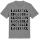 Mid Heather Gray t-shirt med Ljusbäcken ordlek t-shirt