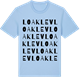 Blue Soul t-shirt med Loaklev ordlek t-shirt