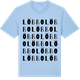 Blue Soul t-shirt med Löbbo ordlek t-shirt