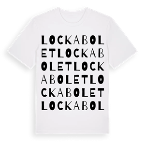 Lockabolet ordlek t-shirt – ekologisk bomull t-shirt från Pinshirt
