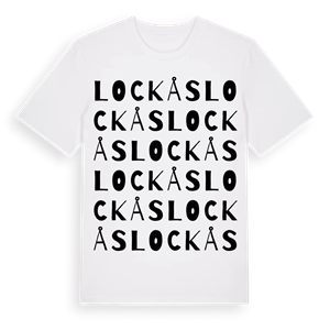 Lockås ordlek t-shirt – ekologisk bomull t-shirt från Pinshirt