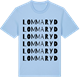 Blue Soul t-shirt med Lommaryd ordlek t-shirt