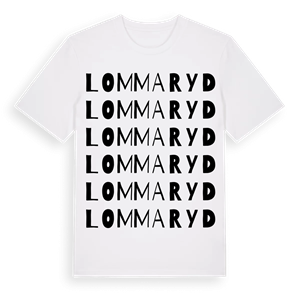Lommaryd ordlek t-shirt – ekologisk bomull t-shirt från Pinshirt