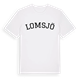Lomsjö böjd t-shirt