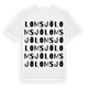 Lomsjö ordlek t-shirt