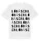 Lönåsen ordlek t-shirt
