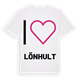 Jag älskar Lönhult t-shirt stort tryck