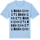 Blue Soul t-shirt med Lönnhemmet ordlek t-shirt