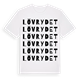 Lövrydet ordlek t-shirt