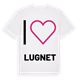 Jag älskar Lugnet t-shirt stort tryck