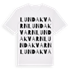 Lundakvarn ordlek t-shirt