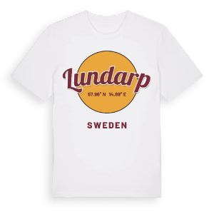 Lundarp cirkel t-shirt – ekologisk bomull t-shirt från Pinshirt