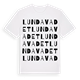 Lundavadet ordlek t-shirt