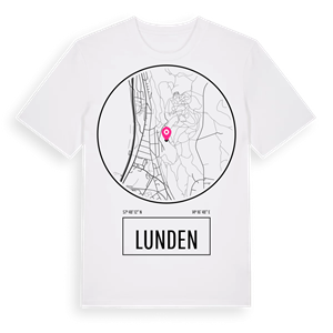 Lunden t-shirt – ekologisk bomull t-shirt från Pinshirt
