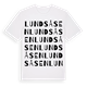 Lundsåsen ordlek t-shirt