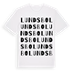 Lundsbo ordlek t-shirt