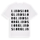Lundsborg ordlek t-shirt