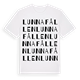 Lunnafållen ordlek t-shirt