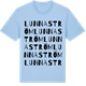 Blue Soul t-shirt med Lunnaström ordlek t-shirt