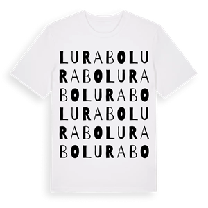 Lurabo ordlek t-shirt – ekologisk bomull t-shirt från Pinshirt