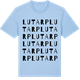 Blue Soul t-shirt med Lutarp ordlek t-shirt