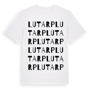 Lutarp ordlek t-shirt – ekologisk bomull t-shirt från Pinshirt