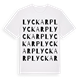 Lyckarp ordlek t-shirt
