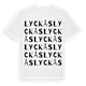 Lyckås ordlek t-shirt