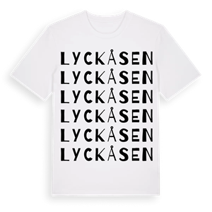 Lyckåsen ordlek t-shirt – ekologisk bomull t-shirt från Pinshirt