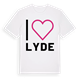 Jag älskar Lyde t-shirt stort tryck