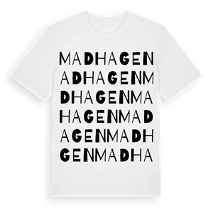 Madhagen ordlek t-shirt – ekologisk bomull t-shirt från Pinshirt