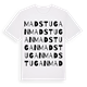 Madstugan ordlek t-shirt