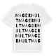Magerhult ordlek t-shirt