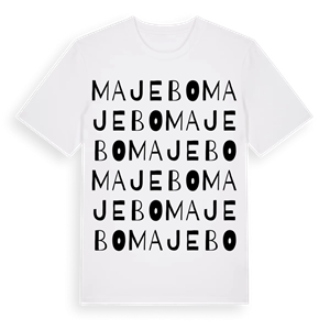 Majebo ordlek t-shirt – ekologisk bomull t-shirt från Pinshirt
