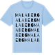 Blue Soul t-shirt med Malaberg ordlek t-shirt