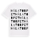 Målatorpet ordlek t-shirt