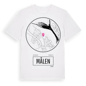 Målen t-shirt – ekologisk bomull t-shirt från Pinshirt
