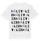 Måleviken ordlek t-shirt
