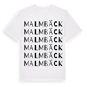 Malmbäck ordlek t-shirt – ekologisk bomull t-shirt från Pinshirt